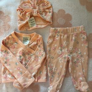 Floral Peach Set